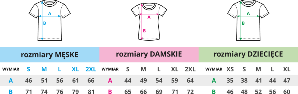 tabela rozmiarów
