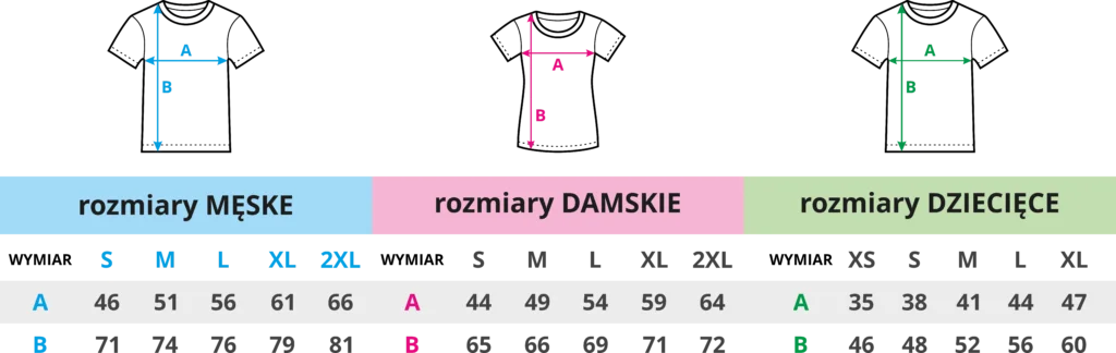 tabela rozmiarów