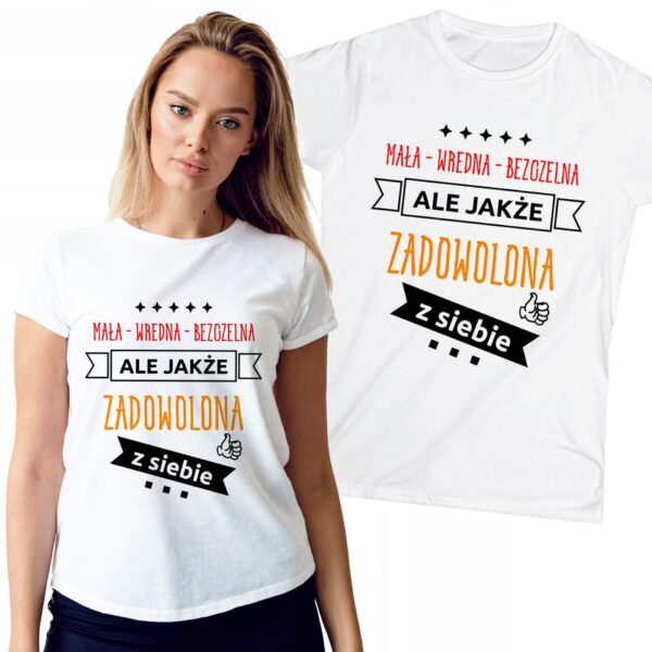 Mała wredna bezczelna ale jakże zadowolona z siebie