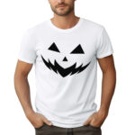 KOSZULKA Z NADRUKIEM NA HALLOWEEN, STRASZNA DYNIA