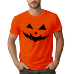KOSZULKA Z NADRUKIEM NA HALLOWEEN, STRASZNA DYNIA