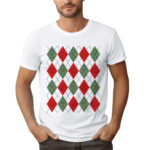 KOSZULKA Z NADRUKIEM NA ŚWIĘTA BOŻEGO NARODZENIA - ŚWIĄTECZNY SWETEREK