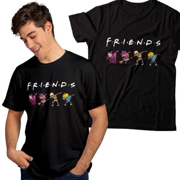 KOSZULKA Z NADRUKIEM NA HALLOWEEN, FRIENDS