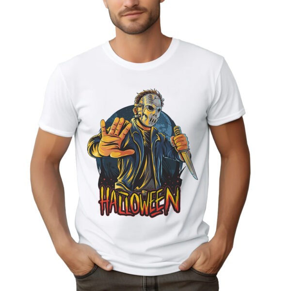 KOSZULKA Z NADRUKIEM NA HALLOWEEN,