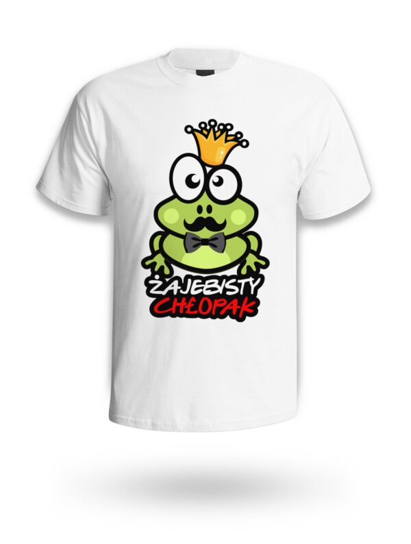 KOSZULKA NA DZIEŃ CHŁOPAKA, WALENTYNKI - ŻAJEBISTY CHŁOPAK