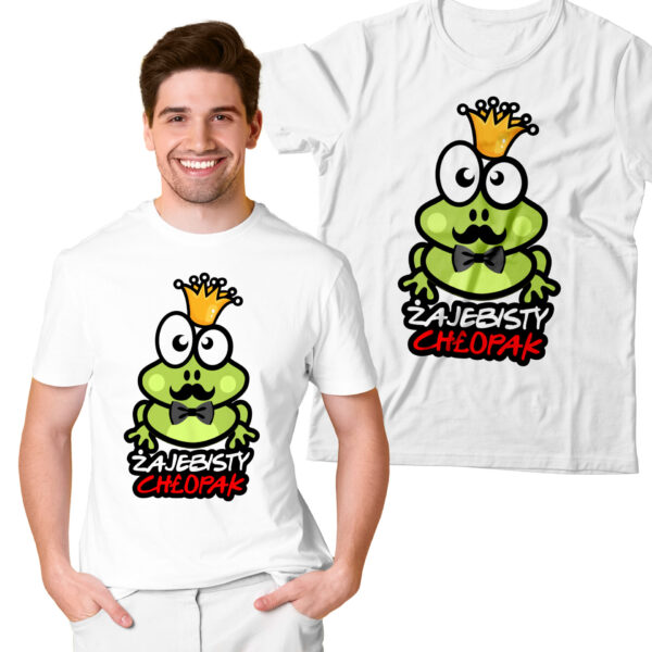 KOSZULKA NA DZIEŃ CHŁOPAKA, WALENTYNKI - ŻAJEBISTY CHŁOPAK