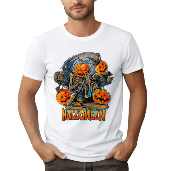 STRASZNA DYNIA Z KOSĄ HALLOWEEN