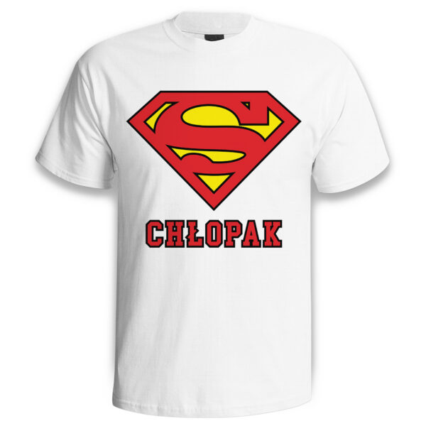 KOSZULKA NA DZIEŃ CHŁOPAKA, WALENTYNKI - Koszulka z nadrukiem na dzień chłopaka