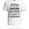 KOSZULKA NA DZIEŃ CHŁOPAKA, WALENTYNKI - JESTEM W SZCZĘŚLIWYM ZWIĄZKU DZIEŃ CHŁOPAKA MAM CODZIENNIE