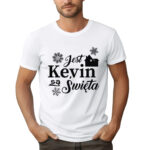 KOSZULKA Z NADRUKIEM NA ŚWIĘTA BOŻEGO NARODZENIA - JEST KEVIN SĄ ŚWIĘTA