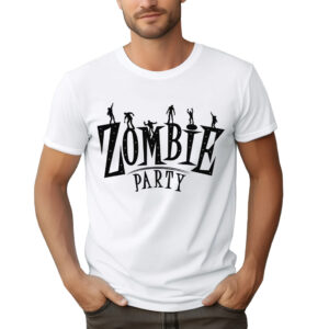 KOSZULKA Z NADRUKIEM NA HALLOWEEN, ZOMBIE