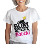 KOSZULKA Z NADRUKIEM NA DZIEŃ BABACI - BOMBOWA BABCIA