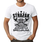 KOSZULKA Z NADRUKIEM DLA STRAŻAKA - STRAŻAK ELITARNA JEDNOSTKA SPECJALNA