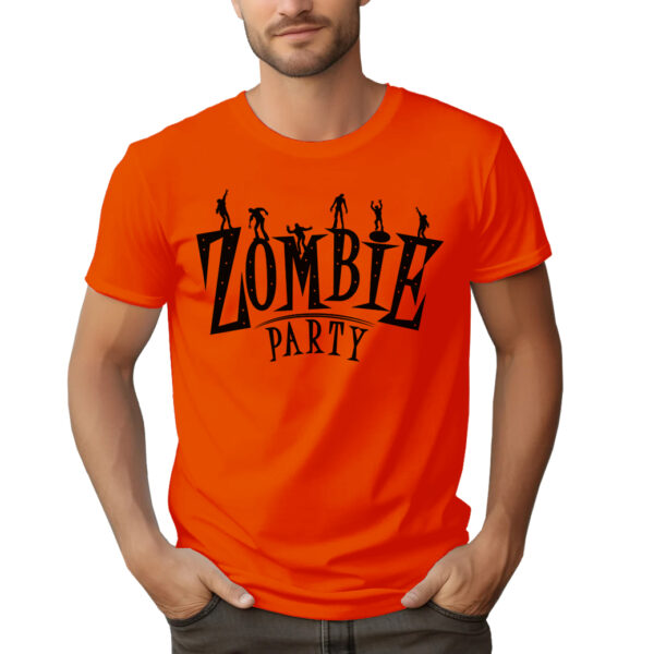 KOSZULKA Z NADRUKIEM NA HALLOWEEN, ZOMBIE