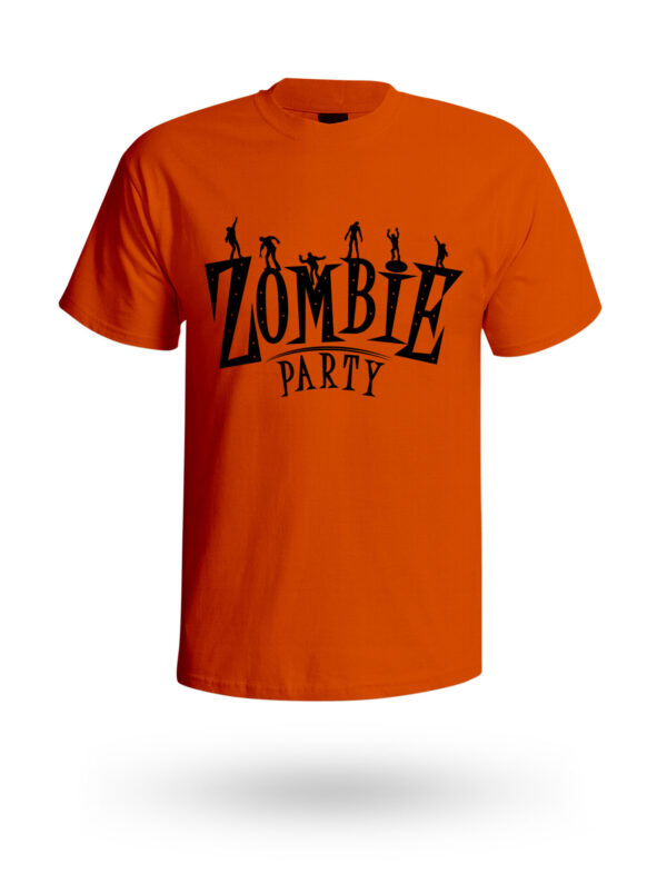 KOSZULKA Z NADRUKIEM NA HALLOWEEN, ZOMBIE