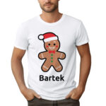 KOSZULKA Z NADRUKIEM NA ŚWIĘTA BOŻEGO NARODZENIA - ŚWIĄTECZNE CIASTECZKO