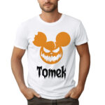 KOSZULKA Z NADRUKIEM NA HALLOWEEN, STRASZNA MYSZKA MIKI MICKEY