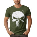 KOSZULKA Z NADRUKIEM PUNISHER PUNISZER CZASZKA CZACHA