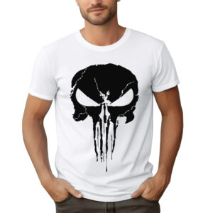 KOSZULKA Z NADRUKIEM PUNISHER PUNISZER CZASZKA CZACHA