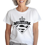 KOSZULKA Z NADRUKIEM NA DZIEŃ BABACI - SUPER BABCIA