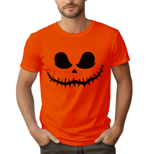 KOSZULKA Z NADRUKIEM NA HALLOWEEN, STRASZNA DYNIA