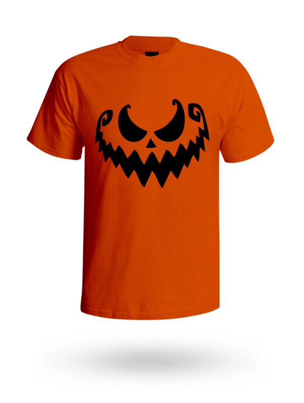 KOSZULKA Z NADRUKIEM NA HALLOWEEN, STRASZNA DYNIA