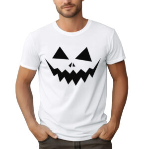 KOSZULKA Z NADRUKIEM NA HALLOWEEN, STRASZNA DYNIA