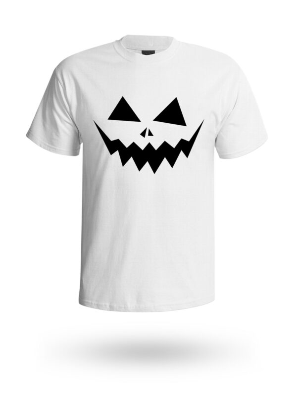 KOSZULKA Z NADRUKIEM NA HALLOWEEN, STRASZNA DYNIA