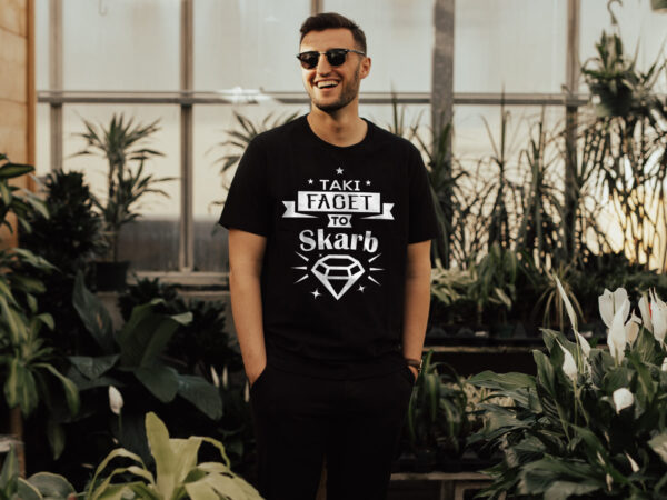 KOSZULKA NA DZIEŃ CHŁOPAKA, WALENTYNKI - TAKI FACET TO SKARB