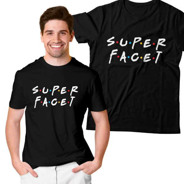 KOSZULKA NA DZIEŃ CHŁOPAKA, WALENTYNKI - SUPER FACET FRIENDS