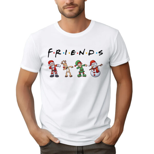 KOSZULKA Z NADRUKIEM NA ŚWIĘTA BOŻEGO NARODZENIA - FRIENDS