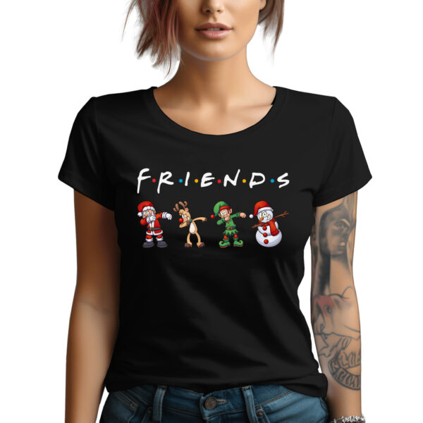 KOSZULKA Z NADRUKIEM NA ŚWIĘTA BOŻEGO NARODZENIA - FRIENDS