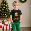 Świąteczna koszulka na Mikołaja prezent pod choinkę SYNEK GRINCH