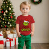 Świąteczna koszulka na Mikołaja prezent pod choinkę SYNEK GRINCH