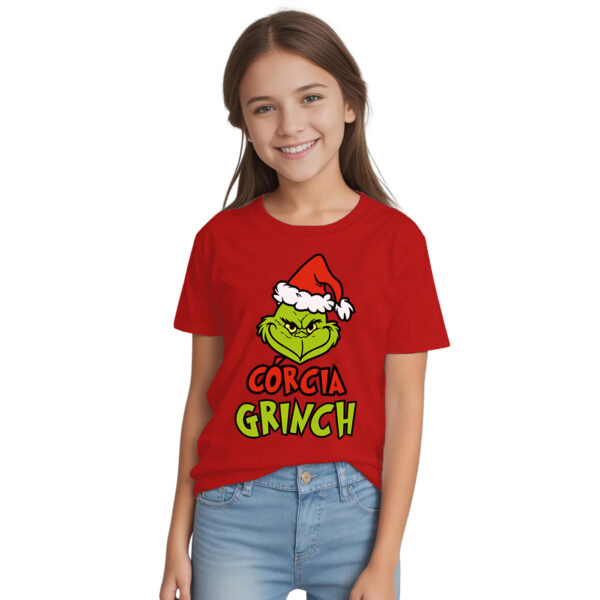 Świąteczna koszulka na Mikołaja prezent pod choinkę CÓRCIA GRINCH