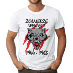 KOSZULKA ŻOŁNIERZE WYKLĘCI - koszulka męska z patriotycznym nadrukiem.