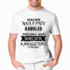NAJLEPSZY KAWALER PRZYSZŁY MĄŻ - koszulka męska z nadrukiem na wieczór kawalerski. Prezent dla Pana Młodego. Koszulki dla ekipy Pana Młodego