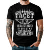 KOSZULKA TEN FACET TO PRAWDZIWA JEDNOSTKA DO ZADAŃ SPECJALNYCH - Koszulka męska z nadrukiem na walentynki, dzień chłopaka. Prezent na urodziny, święta, dzień ojca.