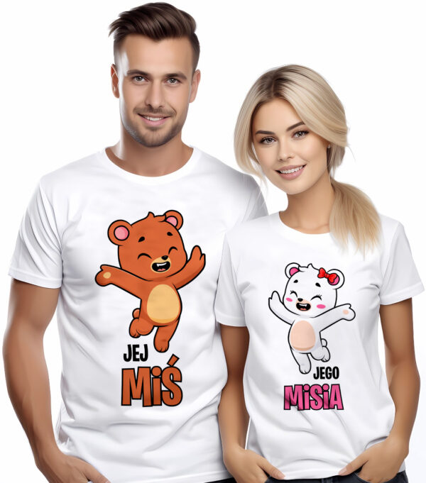 KOSZULKA JEJ MIŚ JEGO MISIA
