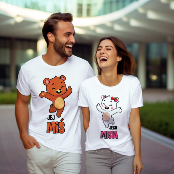 KOSZULKA JEJ MIŚ JEGO MISIA