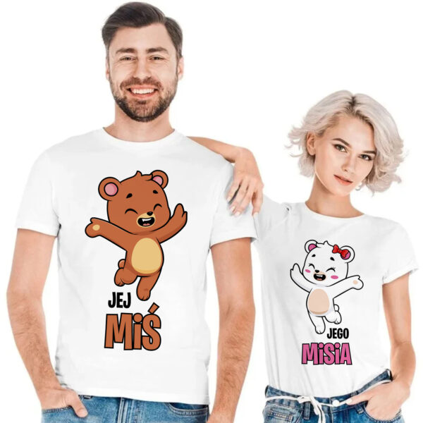 KOSZULKA JEJ MIŚ JEGO MISIA