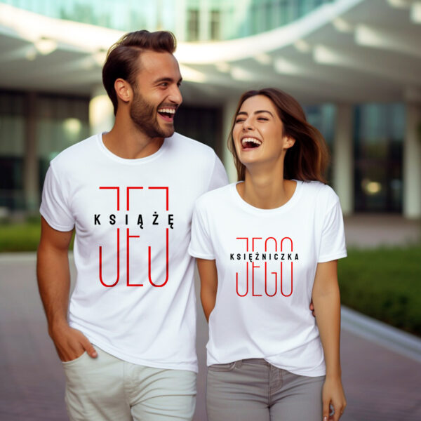 KOSZULKA JEJ KSIĄŻĘ JEGO KSIĘŻNICZKA