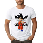 SON GOKU - męska koszulka z nadrukiem dragon ball