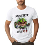 BROLY BERSERKER MODE ON - męska koszulka z nadrukiem dragon ball