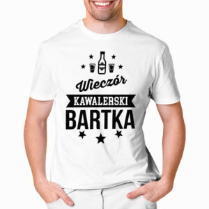 PERSONALIZOWANA KOSZULKA NA KAWALERSKI - koszulka męska z nadrukiem na wieczór kawalerski. Prezent dla Pana Młodego. Koszulki dla ekipy Pana Młodego