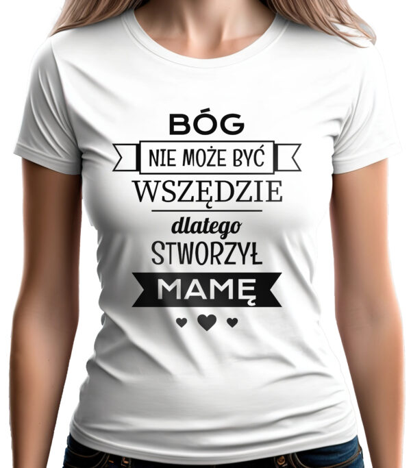 KOSZULKA NA DZIEŃ MAMY - koszulka damska z nadrukiem. Prezent na dzień mamy, urodziny, święta walentynki dzień kobiet.
