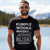 KUMPLE WÓDKA WHISKY KONIEC BLISKI KAWALERSKI - koszulka męska z nadrukiem na wieczór kawalerski. Prezent dla Pana Młodego. Koszulki dla ekipy Pana Młodego