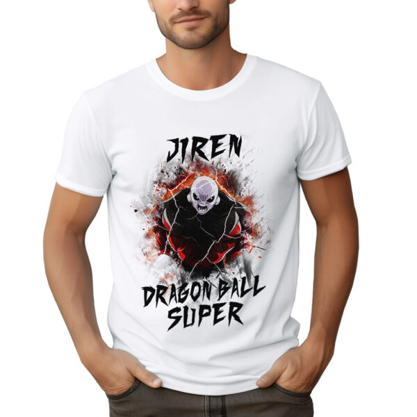 JIREN DRAGON BALL SUPER - męska koszulka z nadrukiem dragon ball