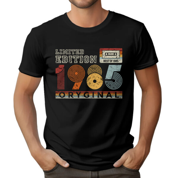 LIMITED EDITION BEST OF 1985 ORYGINAL - koszulka męska z nadrukiem. Prezent na urodziny święta walentynki dzień chłopaka dzień ojca.
