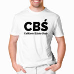 CBŚ Całkiem Blisko Ślub - koszulka męska z nadrukiem na wieczór kawalerski. Prezent dla Pana Młodego. Koszulki dla ekipy Pana Młodego